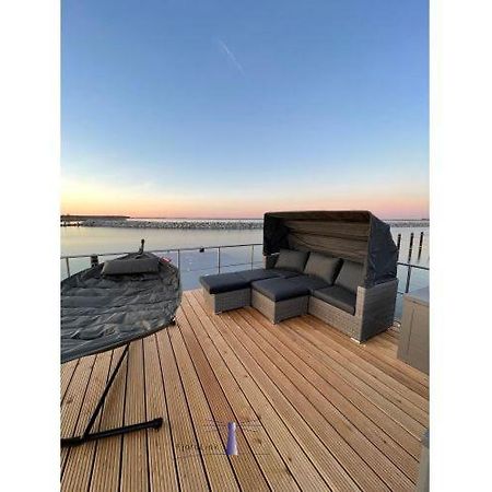 Hausboot Fjord Haven Mit Biosauna In 巴特 外观 照片