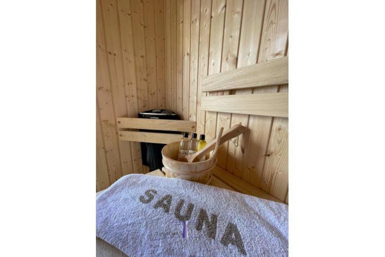 Hausboot Fjord Haven Mit Biosauna In 巴特 外观 照片