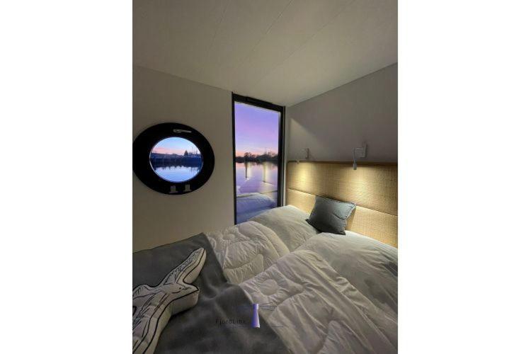 Hausboot Fjord Haven Mit Biosauna In 巴特 外观 照片